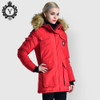 COUTUDI 2017 Women Thick Winter Parka Clothing Waterproof Faux Fur Hooded Jacket Female Windbreaker Warm Overcoat Plus Size Coat