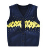 Cotton V-Neck Baby Vest Boys Girls Spring Autumn Kids Sweater Vest Infant Coats For Girls 2017 Fashion Baby Boys Clothing