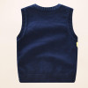 Cotton V-Neck Baby Vest Boys Girls Spring Autumn Kids Sweater Vest Infant Coats For Girls 2017 Fashion Baby Boys Clothing