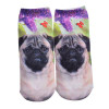 2017 Harajuku Style 3D Print Socks Womens Socks Top Cotton Fashion Cute Kawaii Animal Unisex Low Cut Ankle Socks
