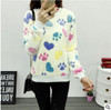 2017 Harajuku Panda beautiful Harajuku women fashion winter flannel high quality sweater cute printing sweater