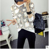 2017 Harajuku Panda beautiful Harajuku women fashion winter flannel high quality sweater cute printing sweater