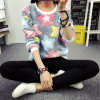 2017 Harajuku Panda beautiful Harajuku women fashion winter flannel high quality sweater cute printing sweater