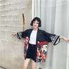 2017 Harajuku Fashion Women Blouses Summer Vintage Kimono Kawaii Cardigan Thin Sun Protection Shirts Cover Up Sunscreen Blouse