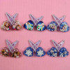2017 Girls 2pcs/lot Elsa &amp; Anna Princess Headwear Hair Claws Fashion Cartoon Accessories Clip Hairpins Hairclips