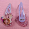 2017 Girls 2pcs/lot Elsa &amp; Anna Princess Headwear Hair Claws Fashion Cartoon Accessories Clip Hairpins Hairclips