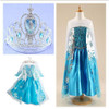 2017 girl dress Elsa Anna princess dress costume kids party dresses summer children cosplay dress fantasia infantil Vestido