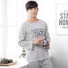 Brand Autumn 100% Cotton Long Sleeve Men Sleepwear Masculine Pyjamas Sexy Striped Men's Pajama Sets Lounge Casual Home Clothing Brand Autumn 100% Cotton Long Sleeve Men Sleepwear Masculine Pyjamas Sexy Striped Men's Pajama Sets Lounge Casual Home Clothing