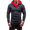 Brand 2017 Hoodie Soild Warmth New Stitching Hoodies Men Fashion Tracksuit Male Sweatshirt Hoody Mens Purpose Tour
