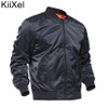 Brand 2017 Black Thin MA1 Autumn Summer Men's Bomber Flight jacket Air Force Baseball Military Outwear hip hop coats streetwear