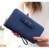 Bowknot Style Women Wallets South Korea Trend Female Long Wallet Fashion Leisure Purse Feminina Carteira Free Shipping LP210Z Bowknot Style Women Wallets South Korea Trend Female Long Wallet Fashion Leisure Purse Feminina Carteira Free Shipping LP210Z