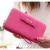 Bowknot Style Women Wallets South Korea Trend Female Long Wallet Fashion Leisure Purse Feminina Carteira Free Shipping LP210Z Bowknot Style Women Wallets South Korea Trend Female Long Wallet Fashion Leisure Purse Feminina Carteira Free Shipping LP210Z