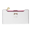 Bow-knot Wallet Women PU Leather Purse Long Zipper Elegant Ladies Purse Slim Card Holders Purses Pink Wallet Carteira Feminina