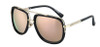 BOUTIQUE Fashion Brand Designer Men Sunglasses Classic Women Metal Square Gradient Lens Glasses 11 Colour
