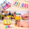 Bottle Opener Aluminum Key Ring Chain Keyring Keychain Metal Beer Bar Tool Claw