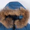 BOSIDENG women's winter warm down coat long down jacket thick outwear hooded fur collar B1401712