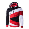 2016 Hoodies Men Sudaderas Hombre Hip Hop Mens Brand Oblique Zipper Button Hoodie Sweatshirt Slim Fit Men Hoody 3XL