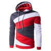 2016 Hoodies Men Sudaderas Hombre Hip Hop Mens Brand Oblique Zipper Button Hoodie Sweatshirt Slim Fit Men Hoody 3XL
