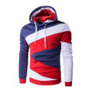 2016 Hoodies Men Sudaderas Hombre Hip Hop Mens Brand Oblique Zipper Button Hoodie Sweatshirt Slim Fit Men Hoody 3XL