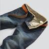 2016 high quality Retro Teenage Men Jeans Slim Straight Pants Spring and summer Casual Loose Pants Brand biker jeans Streetwear