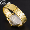 2016 Heart Gold Watch Women Watches Golden Clock Female Ladies Quartz Watch Wrist Quartz-watch Montre Femme Relogio Feminino