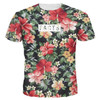 Mr.1991INC Beautiful Flowers Print T-shirt For Men/Women Summer Tees Quick Dry 3d Tshirts Tops Fashion