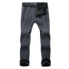 Mountainskin New Men Women's Winter Pants Waterproof Men Fleece Pants Women Warm Casual Trousers Brand Men Clothing LA579