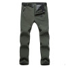 Mountainskin New Men Women's Winter Pants Waterproof Men Fleece Pants Women Warm Casual Trousers Brand Men Clothing LA579