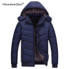 Mountainskin Men's Winter Jacket 5XL Hooded Casual Coats Mens Bomber Jacket Male Slim Fit Warm Thick Parkas Brand Men LA557