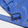 Motorcycle Spring Jacket Women Embroidery Pink Leather Jacket 2017 Blue Loose Jaqueta De Couro Faux Leather Coats