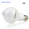 Motion PIR Sensor/ Sound Sensor LED lamp Bulb E27 3W 5W 7W 9W 12W PIR Switch 220V light Control Corridor Stairs Balcony lighting