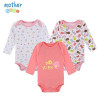 Mother Nest 3 PcsLot Baby Romper Infant Romper Long Sleeve Jumpsuit Romper 12 Colors Brand Baby Girl Boy Clothing Christmas