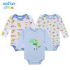 Mother Nest 3 PcsLot Baby Romper Infant Romper Long Sleeve Jumpsuit Romper 12 Colors Brand Baby Girl Boy Clothing Christmas