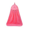 Mosunx Busines Hand Towel Soft Plush Hanging Wipe Bathing Towel
