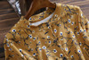 Mori Girl Vintage Vestidos 2017 New Spring Autumn Women Full Sleeved Corduroy Dresses Female Floral Print Dresses Korean Fashion