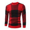 2017 New Autumn Fashion Brand Casual Sweater O-Neck Striped Slim Fit Knitting Mens Sweaters And Pullovers Men Pullover Men DSCXC