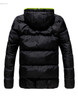 2017 New Autumn and Winter Men's Jacket Hooded Cotton-Padded Mens Outerwear Jacket Fashion Casual Tops Warm Winter Coat Parkas