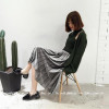 2017 New Autumn And Winter High Waisted Skinny Female Velvet Skirt Pleated Skirts Pleated Skirt Free Shipping 2017 New Autumn And Winter High Waisted Skinny Female Velvet Skirt Pleated Skirts Pleated Skirt Free Shipping