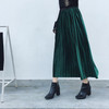 2017 New Autumn And Winter High Waisted Skinny Female Velvet Skirt Pleated Skirts Pleated Skirt Free Shipping 2017 New Autumn And Winter High Waisted Skinny Female Velvet Skirt Pleated Skirts Pleated Skirt Free Shipping