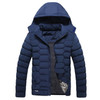 2017 New Arrivals Winter Jacket for Men Thicken Warm Outwear Removable Hooded Thermal Down Cotton Parkas Stand Collar Warm Parka
