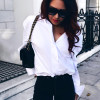 2017 new arrivals white v neck bandage blouse long sleeve women tops white blouse women autumn clothing long white shirt women 2017 new arrivals white v neck bandage blouse long sleeve women tops white blouse women autumn clothing long white shirt women