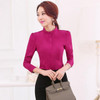 2017 New Arrivals Shirt Women Fashion Woman Chiffon Blouse Long Sleeve Casual Fashion Print Floral Tops Women's Clothing 288J