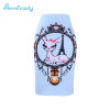 2017 new arrival Women pencil skirts blue flower print bodycon lady midi saia fashion faldas mujer girls bodycon bottoms