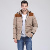 2017 new arrival winter male down coat jacket with hood casual fashion plus size XL- 4XL 5XL 6XL 7XL 8XL 9XL 10XL 11XL 12XL 13XL