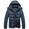 MISNIKI 2017 Autumn Winter Jacket Men Casual Slim Hooded Winter Coat Male Warm Parka Hombre