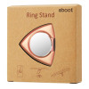 Mirror Finger Ring Stand 360 Degree Rotation Phone Holder - Gold
