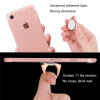 Mirror Finger Ring Stand 360 Degree Rotation Phone Holder - Gold