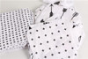 Miracle Super soft print Muslin cotton gauze six layers baby bath towel baby hand towel newborn handkerchief face towel 25x25 cm