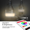 MIPOW Bluetooth Smart LED Light Bulbs APP Smartphone Group Controlled Dimmable Color Changing Decorative Christmas Party Lights