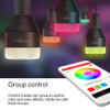 MIPOW Bluetooth Smart LED Light Bulbs APP Smartphone Group Controlled Dimmable Color Changing Decorative Christmas Party Lights